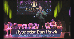 Desktop Screenshot of danhawkhypnosis.com